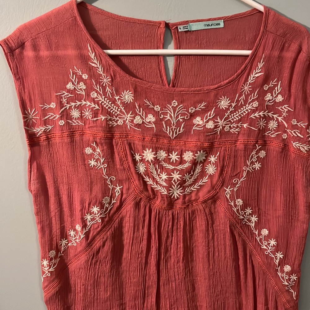 Maurices Embroidered Top - Picture 2 of 4